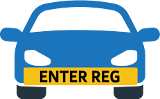 Enter vehicle registration number - search auto parts